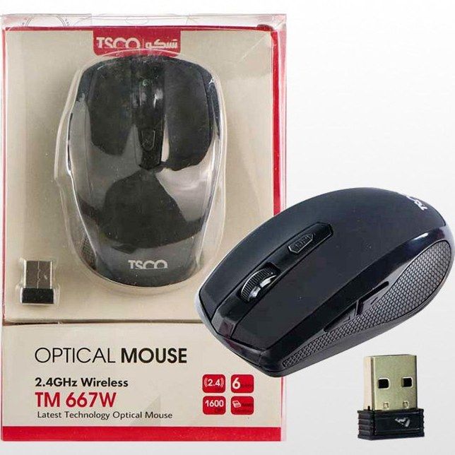 ماوس بی سیم تسکو مدل TM 667W