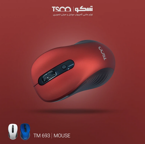 ماوس بی سیم تسکو مدل TM 693W