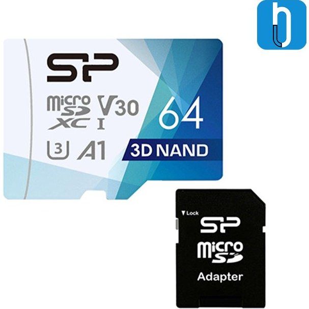 کارت حافظه 64 گیگابایت سیلیکون پاور مدل SDXC 64GB U3 superior pro  با گارانتی مادام العمر