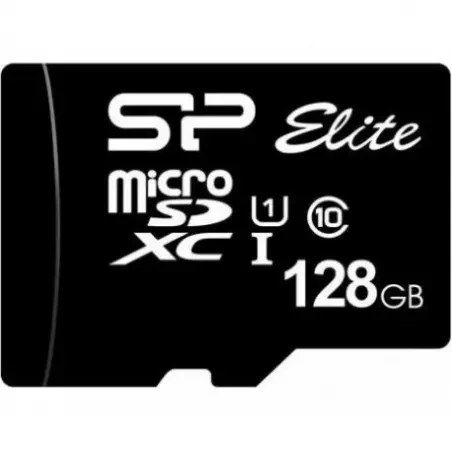 کارت حافظه 128 گیگابایت سیلیکون پاور مدل Micro SDXC Elite  با گارانتی مادام العمر